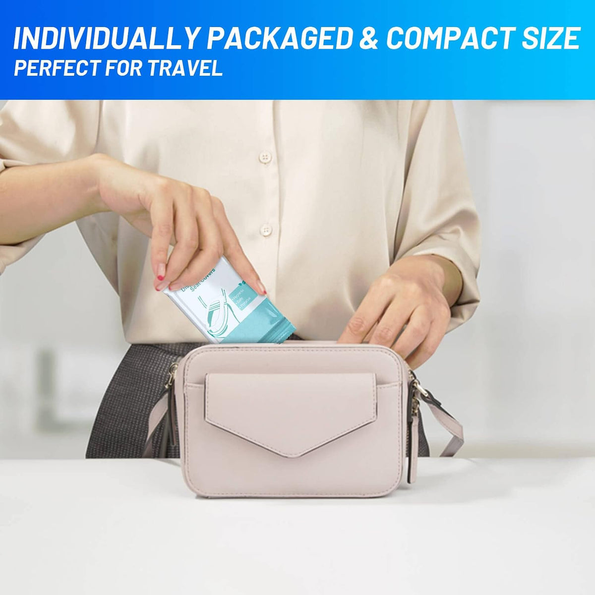 Toilet Seat Covers Disposable - Waterproof