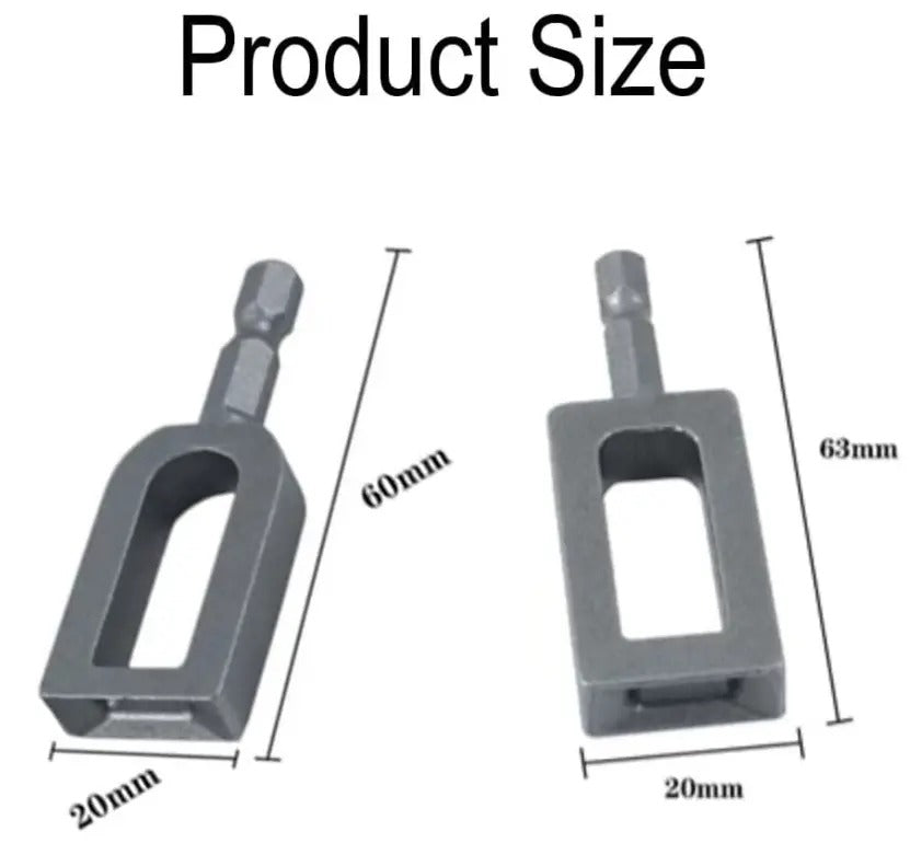 Heavy-Duty Wire Twister Tool – Multifunctional Wire Knotter with Twist Sleeve for Fast Bundling & Greenhouse Assembly
