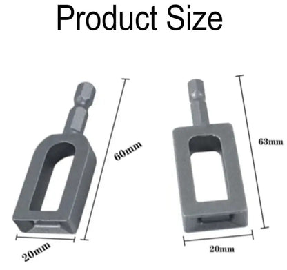 Heavy-Duty Wire Twister Tool – Multifunctional Wire Knotter with Twist Sleeve for Fast Bundling & Greenhouse Assembly
