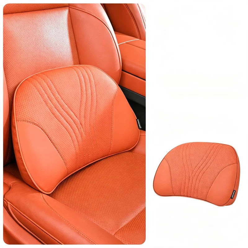 🚗💤 Relieve DrivingFatigue! UniversalMemory Foam CarHeadrest Neck Pillow,Ergonomic Support AutoNeck Cushion for LongRoad Trips