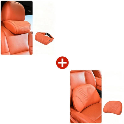 🚗💤 Relieve DrivingFatigue! UniversalMemory Foam CarHeadrest Neck Pillow,Ergonomic Support AutoNeck Cushion for LongRoad Trips