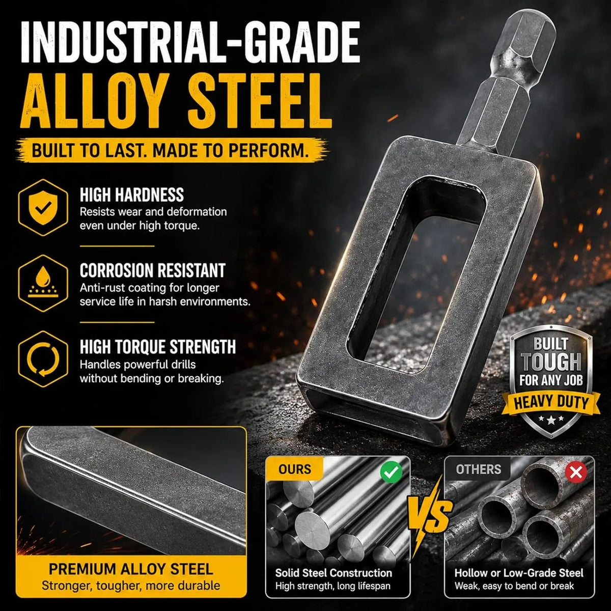 Heavy-Duty Wire Twister Tool – Multifunctional Wire Knotter with Twist Sleeve for Fast Bundling & Greenhouse Assembly