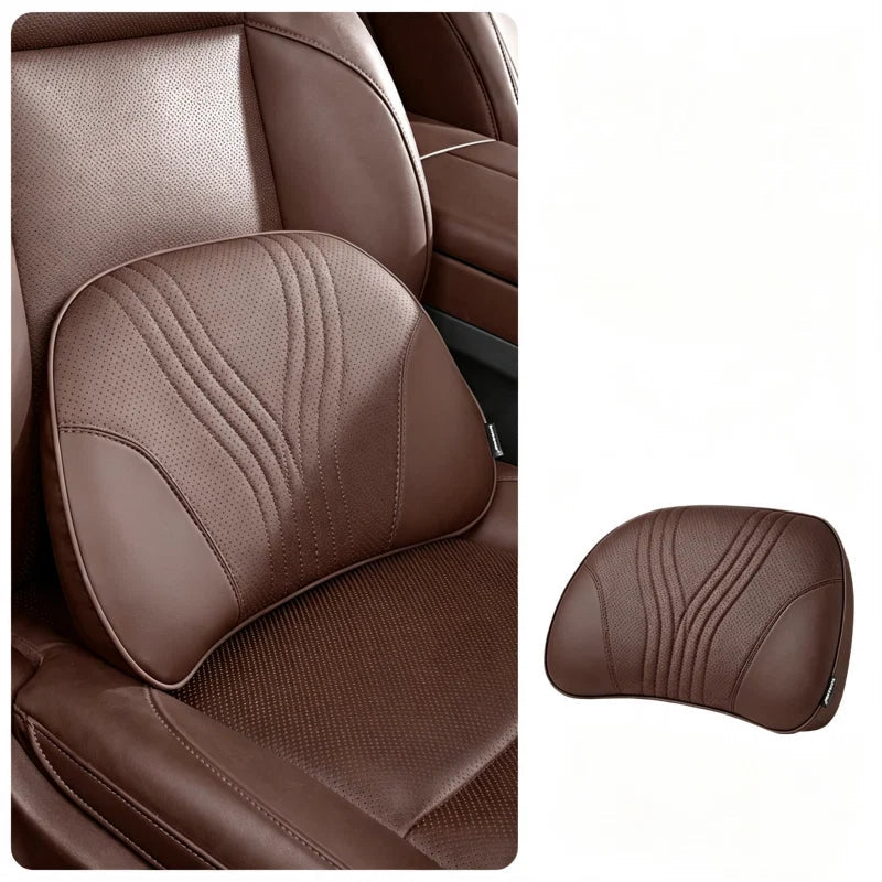 🚗💤 Relieve DrivingFatigue! UniversalMemory Foam CarHeadrest Neck Pillow,Ergonomic Support AutoNeck Cushion for LongRoad Trips