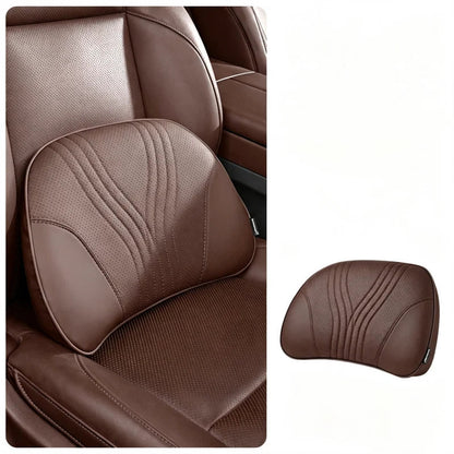 🚗💤 Relieve DrivingFatigue! UniversalMemory Foam CarHeadrest Neck Pillow,Ergonomic Support AutoNeck Cushion for LongRoad Trips