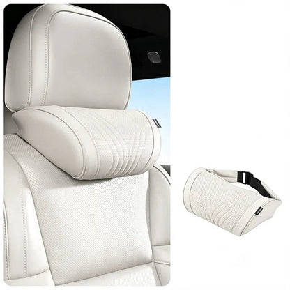 🚗💤 Relieve DrivingFatigue! UniversalMemory Foam CarHeadrest Neck Pillow,Ergonomic Support AutoNeck Cushion for LongRoad Trips