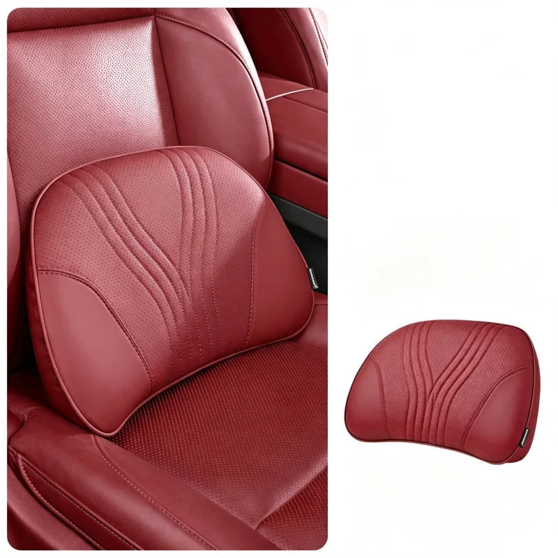 🚗💤 Relieve DrivingFatigue! UniversalMemory Foam CarHeadrest Neck Pillow,Ergonomic Support AutoNeck Cushion for LongRoad Trips