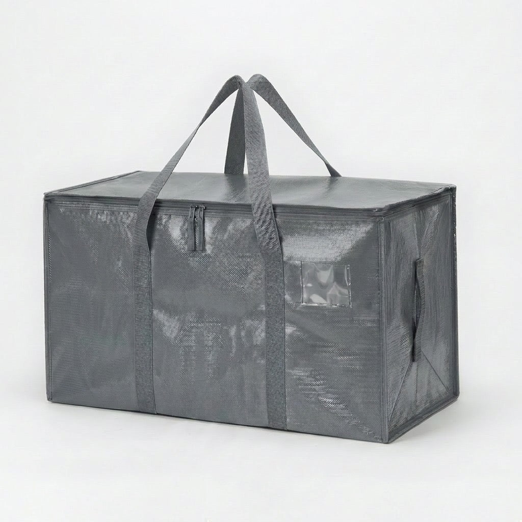 24 Gallon Extra Large Moving Bags Heavy Duty with Zippers & Carrying Handles