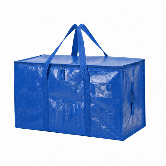 24 Gallon Extra Large Moving Bags Heavy Duty with Zippers & Carrying Handles
