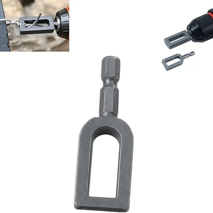 Heavy-Duty Wire Twister Tool – Multifunctional Wire Knotter with Twist Sleeve for Fast Bundling & Greenhouse Assembly