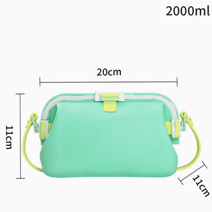 Women's Beach Tote | Silicone Pool Fashion Gym Bag | Silky PA66 nylon , Foldable , Waterproof , Sandproof , Heat-Resistant , Three-Buckle Design