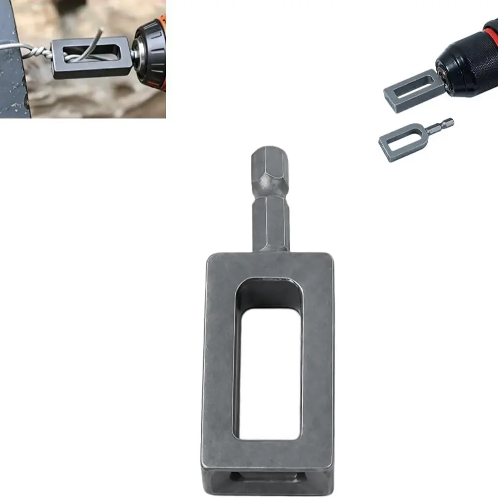 Heavy-Duty Wire Twister Tool – Multifunctional Wire Knotter with Twist Sleeve for Fast Bundling & Greenhouse Assembly