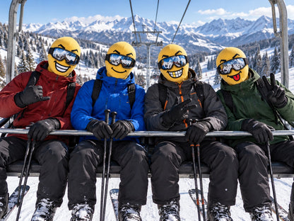 Noxii ski mask, winter face protection mask