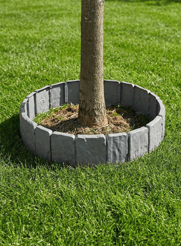 10-Piece Stone-Look Decorative Garden Edging Set