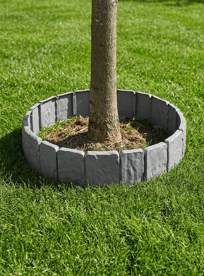 10-Piece Stone-Look Decorative Garden Edging Set