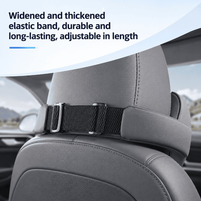 🚗💤 Relieve DrivingFatigue! UniversalMemory Foam CarHeadrest Neck Pillow,Ergonomic Support AutoNeck Cushion for LongRoad Trips